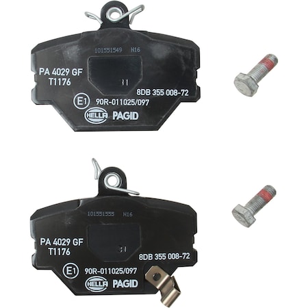 Pagid Brakes Disc Brake Pad, 355008721 355008721